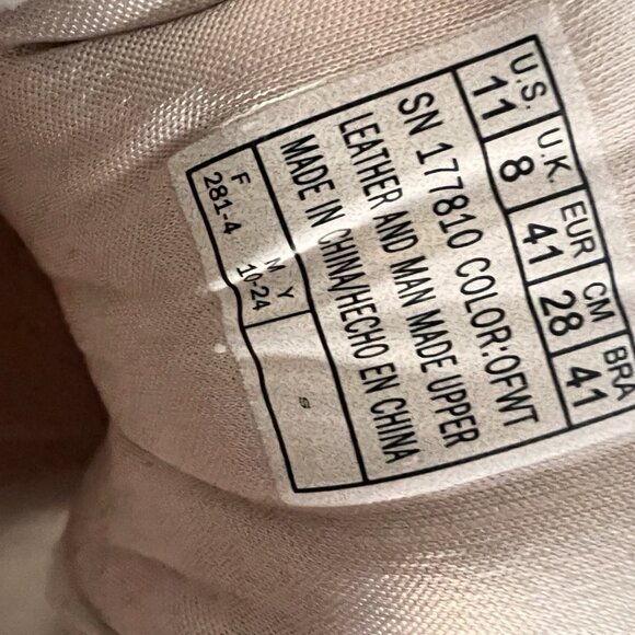 SKECHERS Womens Sz 11 Street Los Angeles UNO PRIMA Shinyair Athletic Shoes Beige - Picture 8 of 16